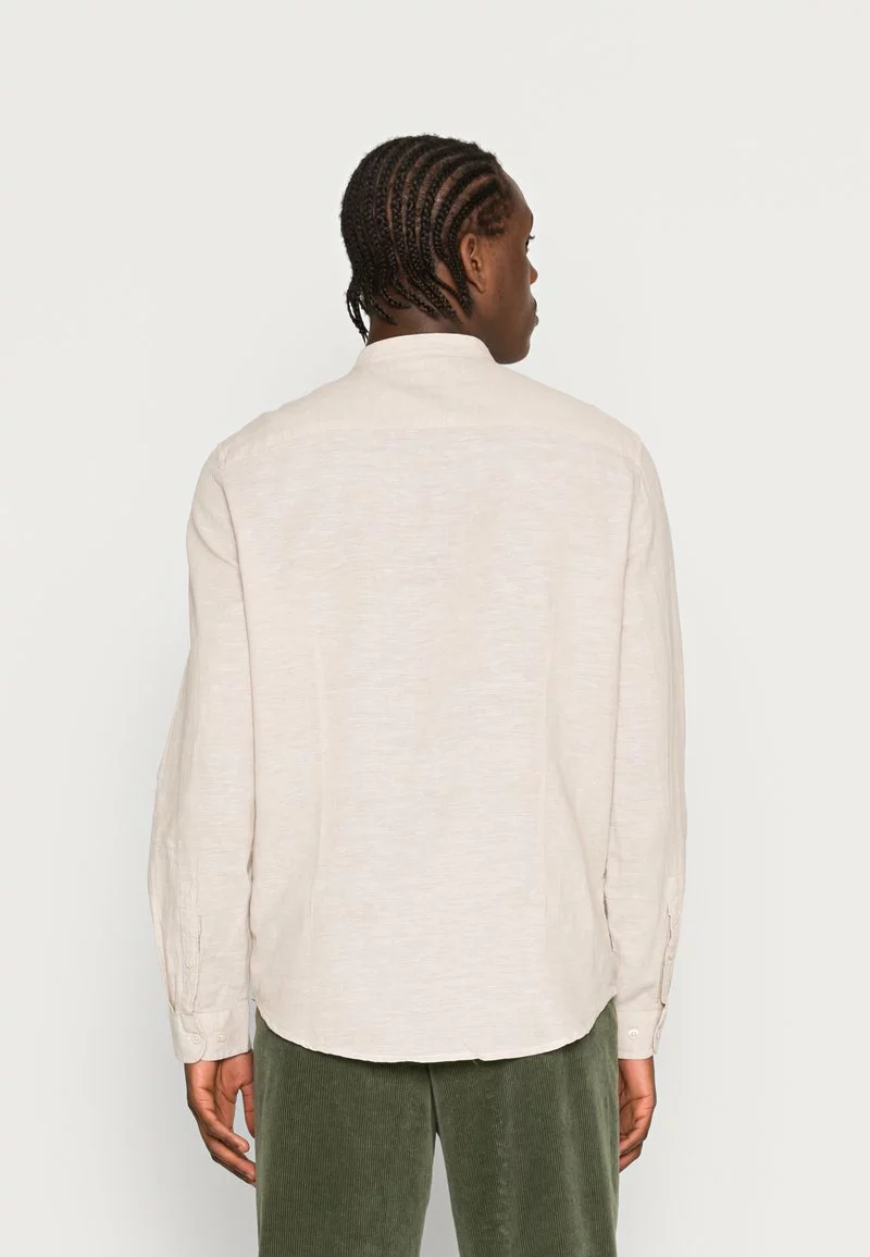 Pier One Uomo Camicia - Mottled Beige 5 Pier One Uomo Camicia - Mottled Beige - immagine 3