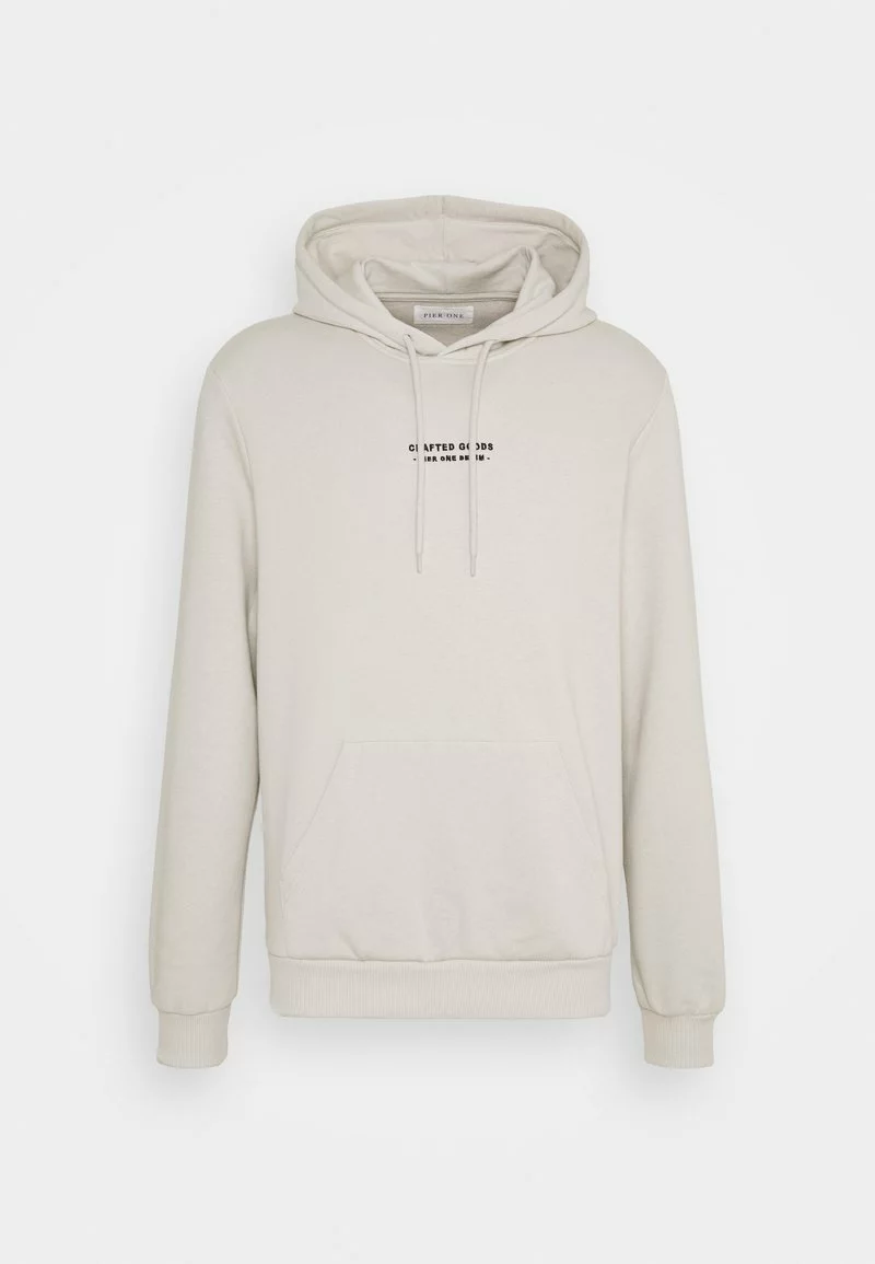 Pier One Uomo Felpa Con Cappuccio - Beige 7 Pier One Uomo Felpa Con Cappuccio - Beige - immagine 5