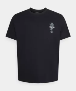 Pier One Uomo T-shirt Con Stampa - Black