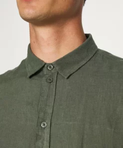 Pier One Uomo Camicia - Olive 13 Pier One Uomo Camicia - Olive -Moda Perfetta 650ae81506c04f9e8343a2e9b001019a