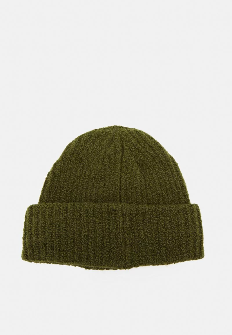 Pier One SHORT MICRO BEANIE UNISEX - Berretto - Green 4 Pier One SHORT MICRO BEANIE UNISEX - Berretto - Green - immagine 2