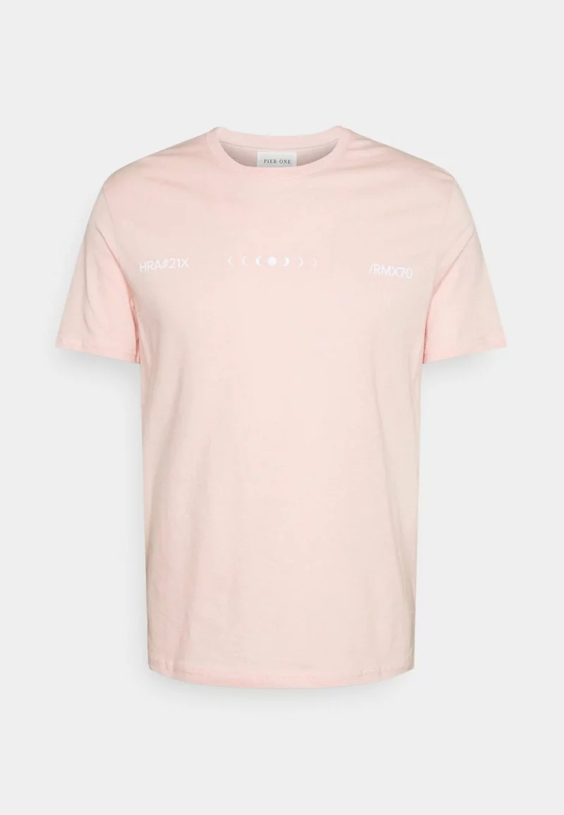 Pier One Uomo T-shirt Con Stampa - Pink 8 Pier One Uomo T-shirt Con Stampa - Pink - immagine 6