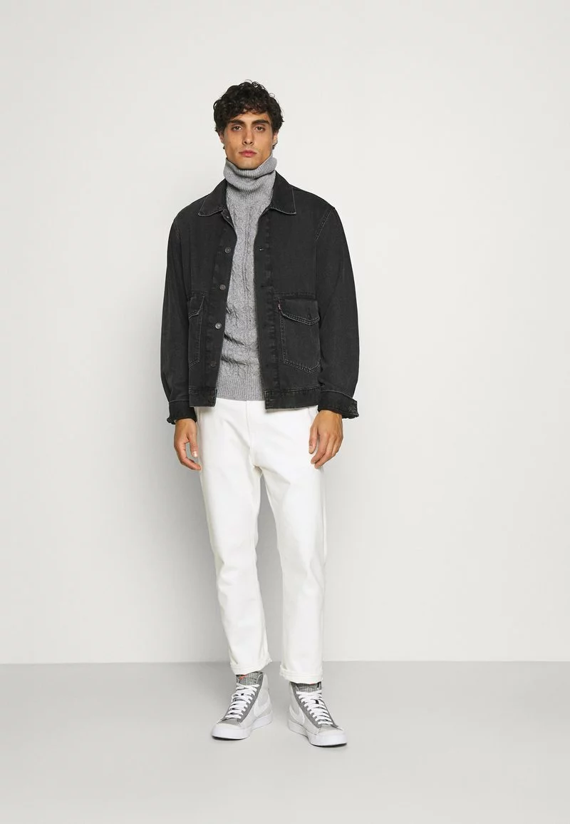 Pier One Uomo NEW CABLE TURTLENECK JUMPER - Maglione - Light Grey 4 Pier One Uomo NEW CABLE TURTLENECK JUMPER - Maglione - Light Grey - immagine 2