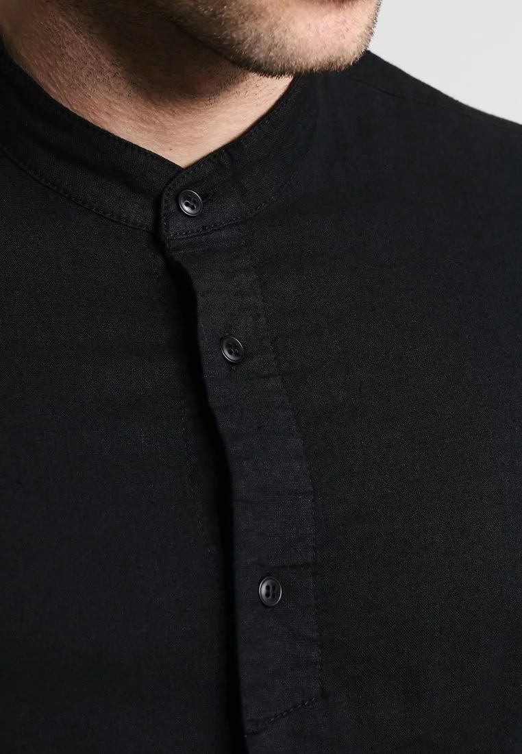 Pier One Uomo Camicia - Black 6 Pier One Uomo Camicia - Black - immagine 4