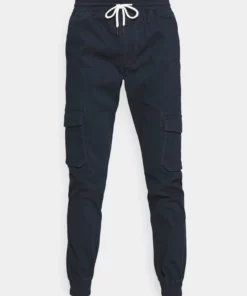 Pier One Uomo Pantaloni Cargo - Dark Blue 12 Pier One Uomo Pantaloni Cargo - Dark Blue -Moda Perfetta 67b292f1155145fb97a23c02f272c67f