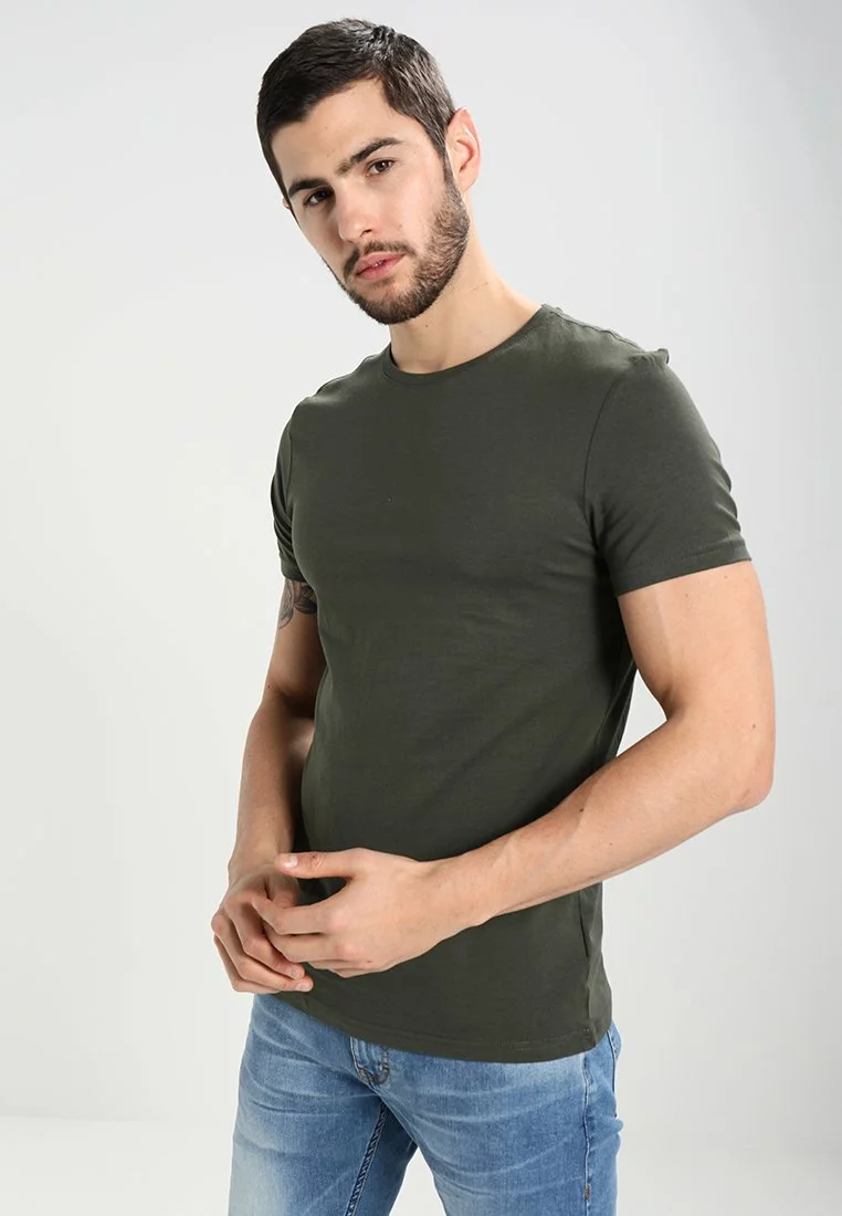 Pier One Uomo 2 PACK - T-shirt Basic - Black 6 Pier One Uomo 2 PACK - T-shirt Basic - Black - immagine 4