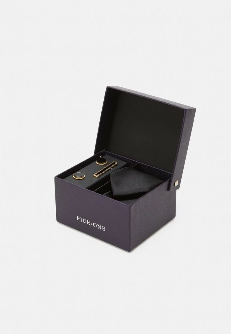 Pier One Uomo SET - Fazzoletti Da Taschino - Black 9 Pier One Uomo SET - Fazzoletti Da Taschino - Black - immagine 7