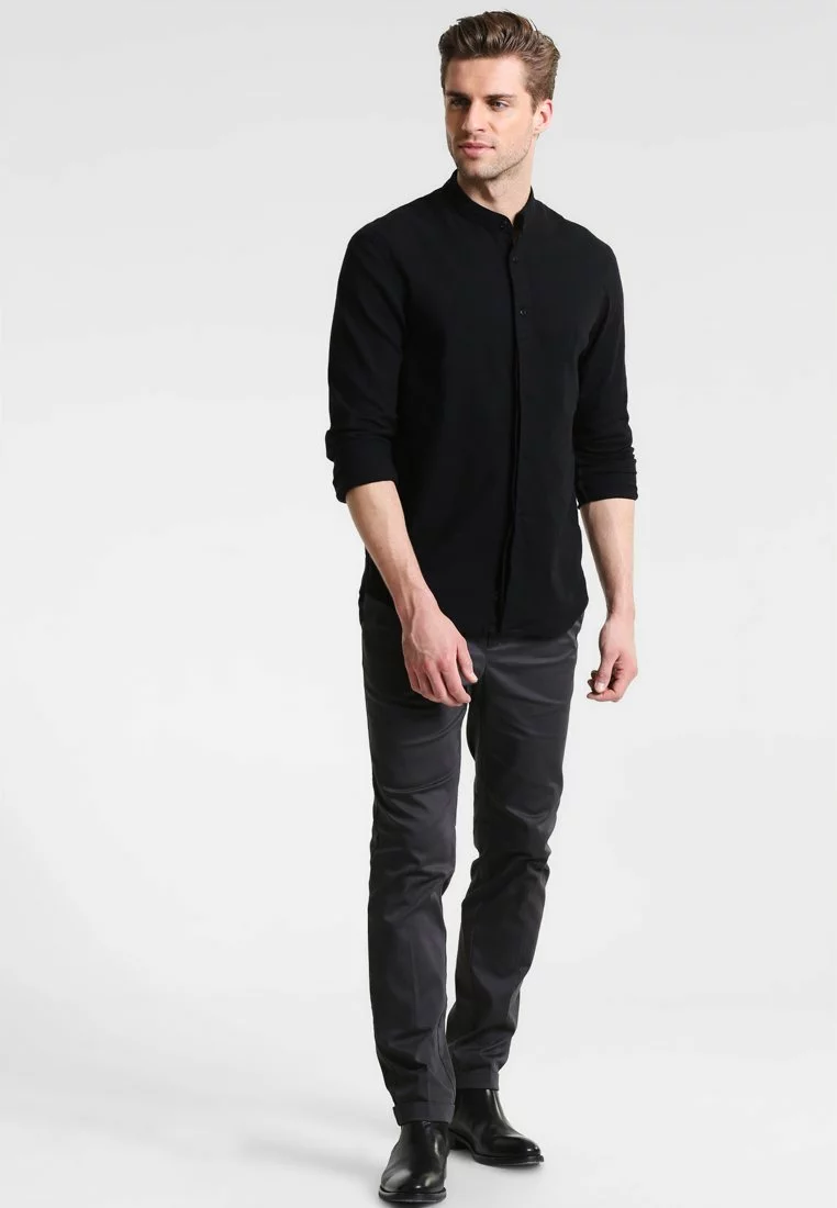 Pier One Uomo Camicia - Black 4 Pier One Uomo Camicia - Black - immagine 2