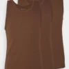 Pier One Uomo 3 PACK - Maglietta Intima - Brown 2 Pier One Uomo 3 PACK - Maglietta Intima - Brown -Moda Perfetta 6bc4ac9d9ee14d4dbac3849b73a815e0