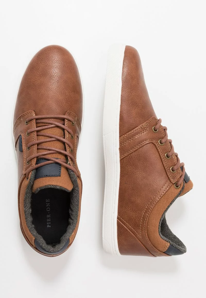 Pier One Uomo Sneakers Basse - Cognac 4 Pier One Uomo Sneakers Basse - Cognac - immagine 2