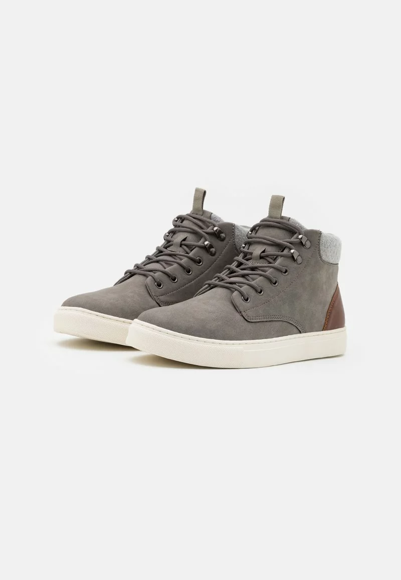 Pier One Uomo Sneakers Alte - Grey/brown 4 Pier One Uomo Sneakers Alte - Grey/brown - immagine 2