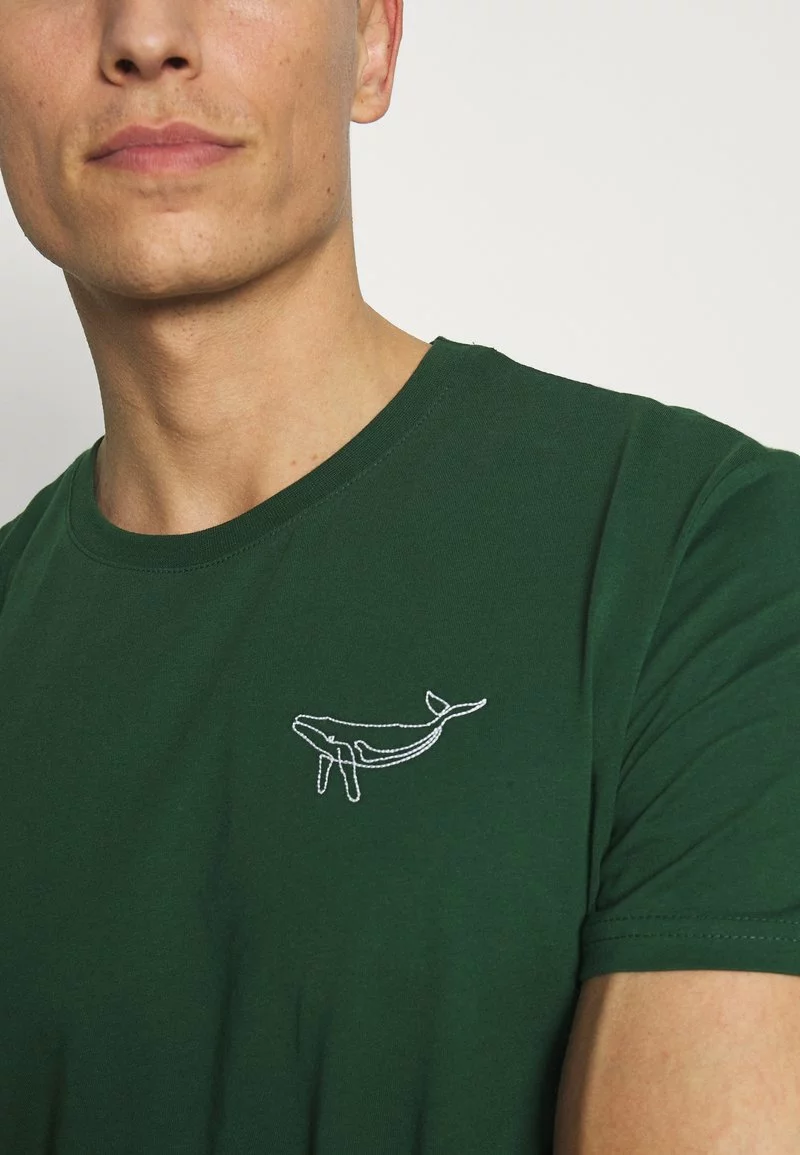 Pier One Uomo T-shirt Con Stampa - Dark Green 7 Pier One Uomo T-shirt Con Stampa - Dark Green - immagine 5