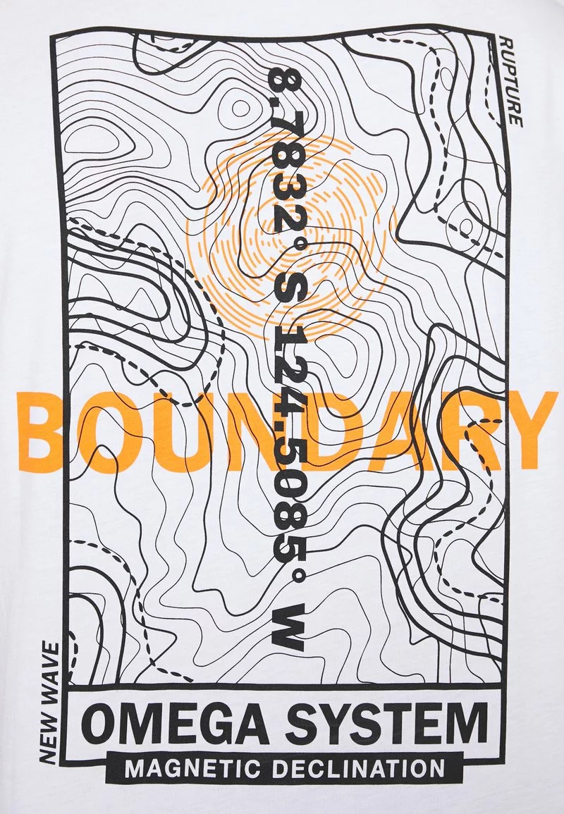 Pier One Uomo T-shirt Con Stampa - White 7 Pier One Uomo T-shirt Con Stampa - White - immagine 5