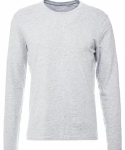 Pier One Uomo Maglietta A Manica Lunga - Mottled Grey 10 Pier One Uomo Maglietta A Manica Lunga - Mottled Grey -Moda Perfetta 7133ef39a0574695b346c44a90a8045b