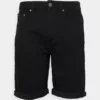 Pier One Uomo Shorts Di Jeans - Black Denim 2 Pier One Uomo Shorts Di Jeans - Black Denim -Moda Perfetta 71de1b2235c34e209de888b94b5432e6