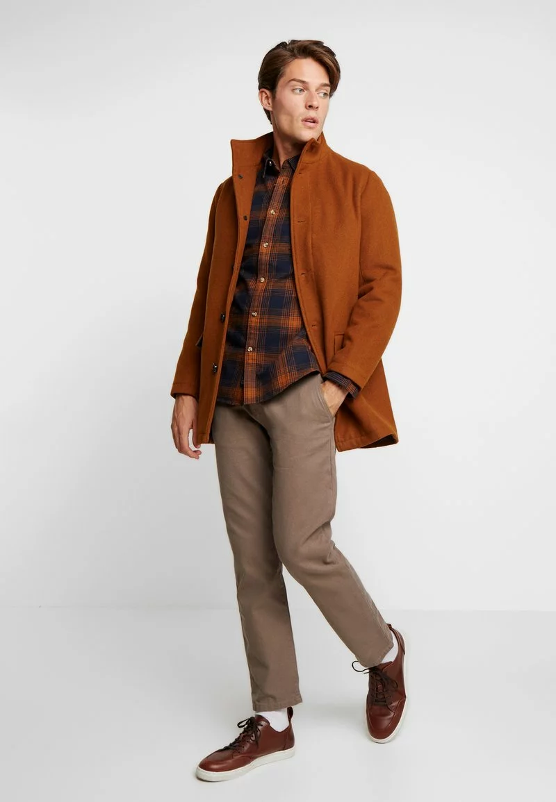 Pier One Uomo Camicia - Mustard 4 Pier One Uomo Camicia - Mustard - immagine 2