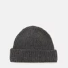 Pier One SHORT MICRO BEANIE UNISEX - Berretto - Grey