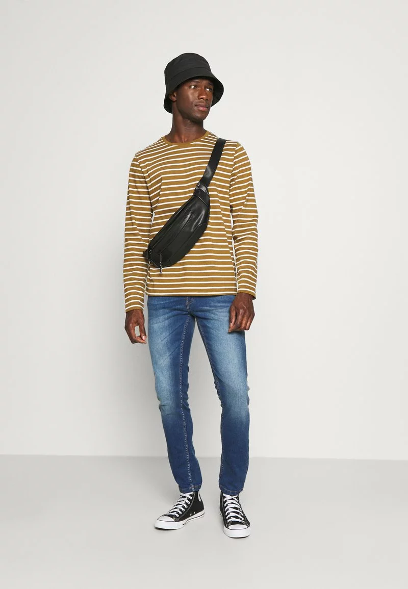 Pier One Uomo Jeans Slim Fit - Blue Denim 4 Pier One Uomo Jeans Slim Fit - Blue Denim - immagine 2