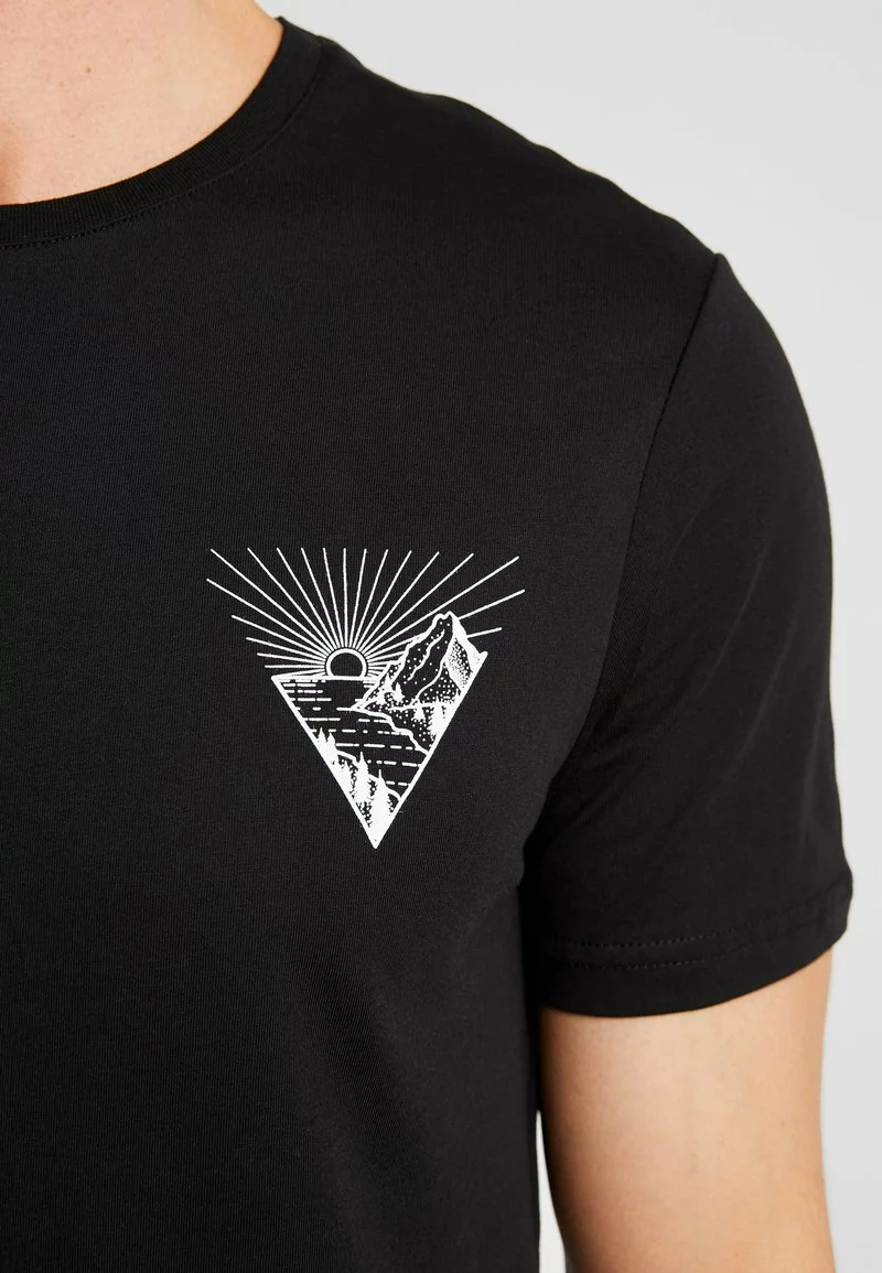 Pier One Uomo T-shirt Con Stampa - Black 8 Pier One Uomo T-shirt Con Stampa - Black - immagine 6