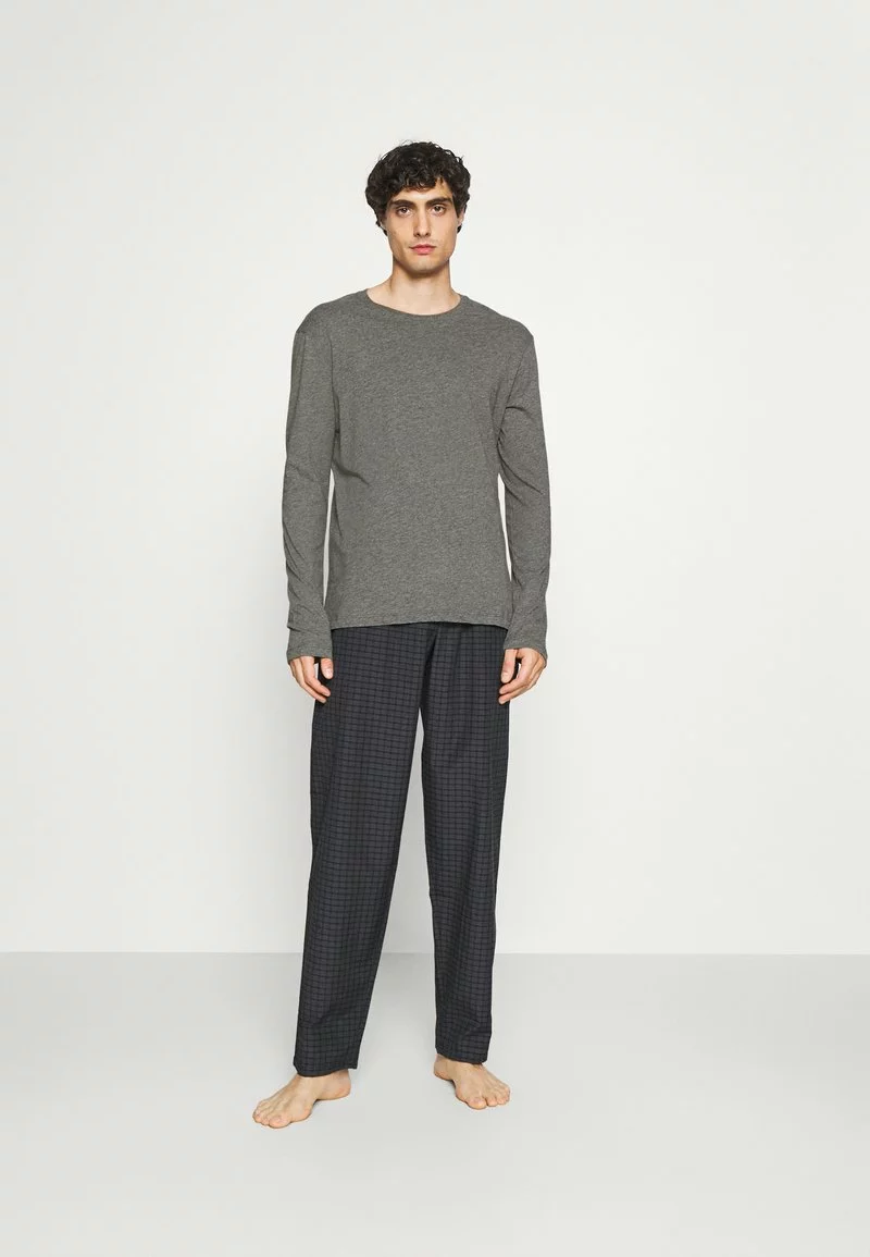 Pier One Uomo Pigiama - Black/mottled Dark Grey 3 Pier One Uomo Pigiama - Black/mottled Dark Grey