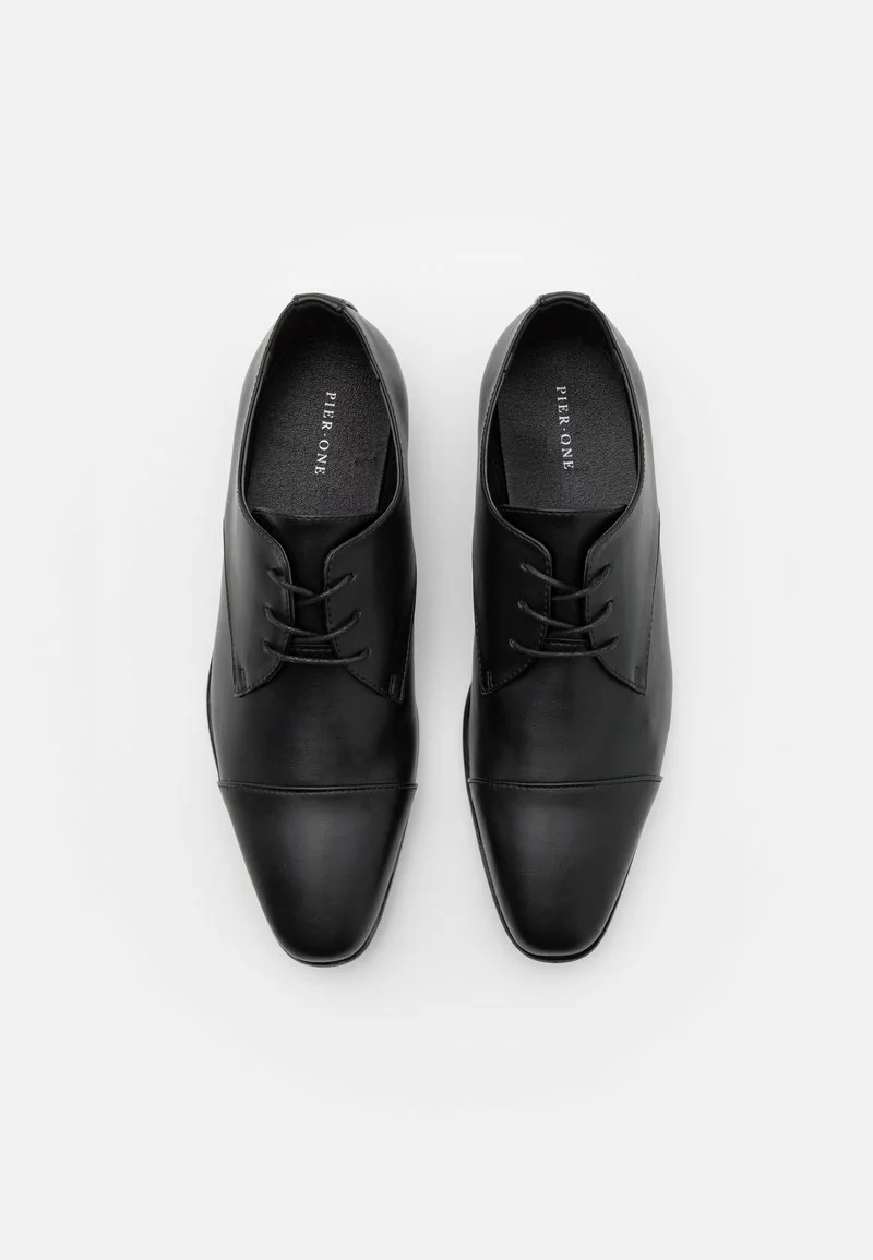 Pier One Uomo Stringate - Black 6 Pier One Uomo Stringate - Black - immagine 4