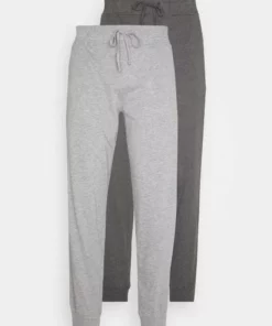 Pier One Uomo 2 PACK - Pantaloni Del Pigiama - Mottled Dark Grey/mottled Grey 14 Pier One Uomo 2 PACK - Pantaloni Del Pigiama - Mottled Dark Grey/mottled Grey -Moda Perfetta 7438e3af94d84f41a7e5cef68ab55737