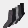 Pier One Uomo 5 PACK - Calze - Grey 1 Pier One Uomo 5 PACK - Calze - Grey -Moda Perfetta 75ea8d4f432648a4b0a04e5e87dfddf4