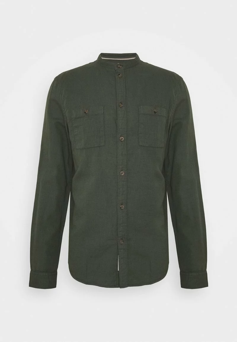 Pier One Uomo Camicia - Oliv 7 Pier One Uomo Camicia - Oliv - immagine 5