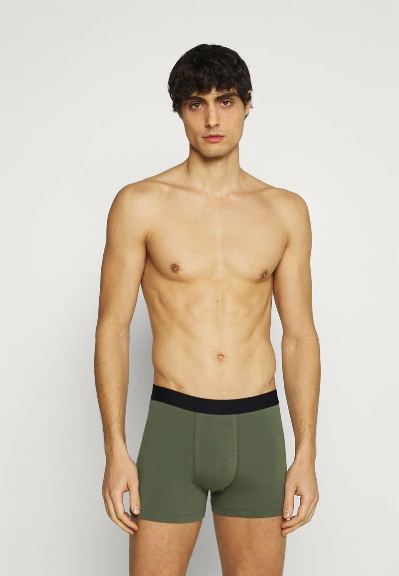 Pier One Uomo 5 PACK - Culotte - Black/khaki/mottled Grey 4 Pier One Uomo 5 PACK - Culotte - Black/khaki/mottled Grey - immagine 2