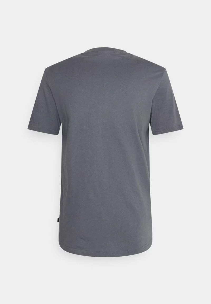Pier One Uomo 3 PACK - T-shirt Basic - White/dark Grey 4 Pier One Uomo 3 PACK - T-shirt Basic - White/dark Grey - immagine 2