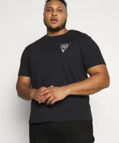 Pier One Uomo T-shirt Con Stampa - Black