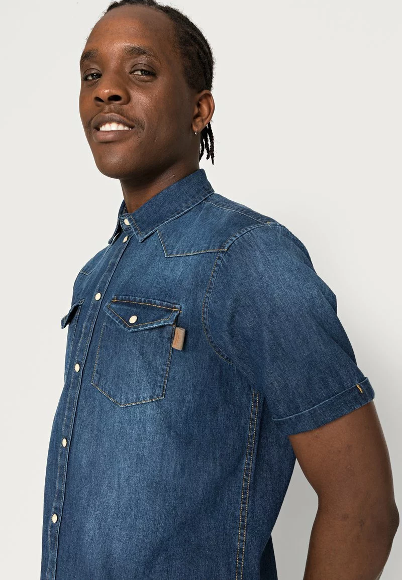 Pier One Uomo Camicia - Dark Blue 7 Pier One Uomo Camicia - Dark Blue - immagine 5