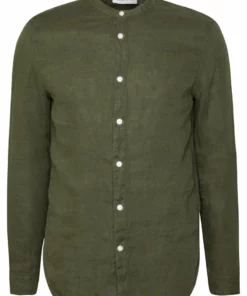 Pier One Uomo Camicia - Olive 12 Pier One Uomo Camicia - Olive -Moda Perfetta 786d01cc808546679553f78d18371b23