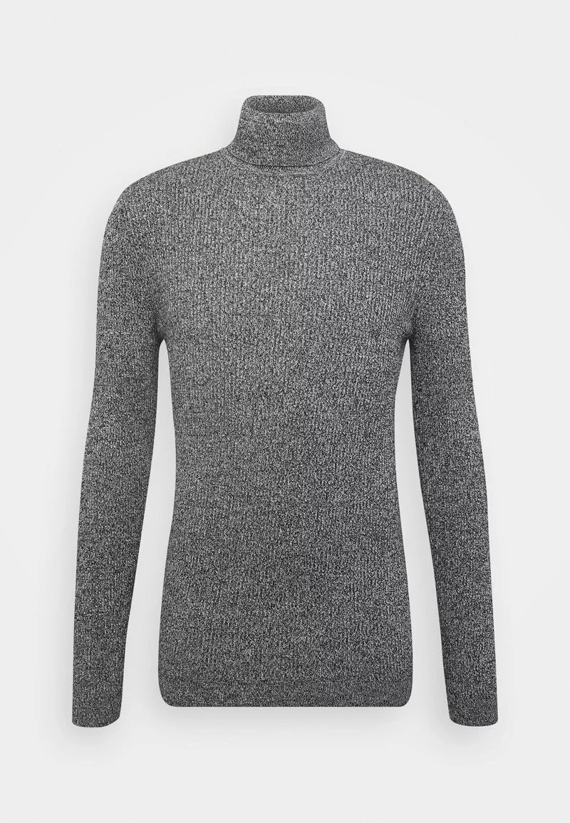 Pier One Uomo MUSCLE FIT TURTLE - Maglione - Mottled Grey 7 Pier One Uomo MUSCLE FIT TURTLE - Maglione - Mottled Grey - immagine 5