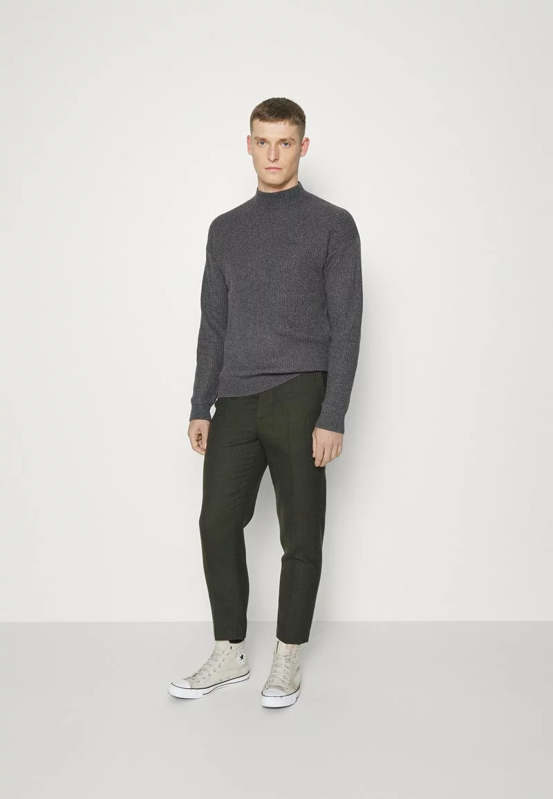 Pier One Uomo Maglione - Mottled Dark Grey 4 Pier One Uomo Maglione - Mottled Dark Grey - immagine 2