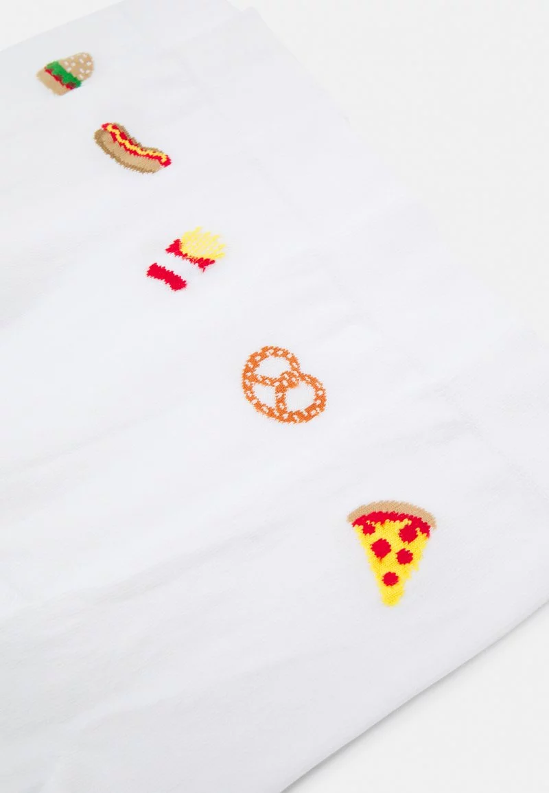 Pier One Uomo 5 PACK - Calze - White 4 Pier One Uomo 5 PACK - Calze - White - immagine 2