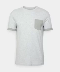 Pier One Uomo T-shirt Basic - Mottled Light Grey -Moda Perfetta 79aa710ef484446685eb051fc777aa0e