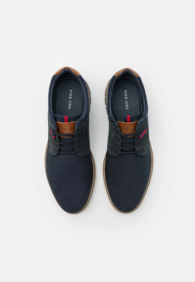 Pier One Uomo Stringate Sportive - Dark Blue 6 Pier One Uomo Stringate Sportive - Dark Blue - immagine 4