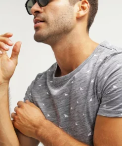 Pier One Uomo T-shirt Con Stampa - Dark Blue Melange -Moda Perfetta 7b9b196937ec4e059d544cc474a5fbcd