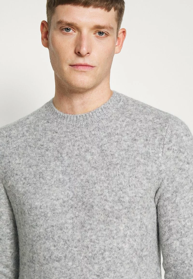 Pier One Uomo Maglione - Mottled Light Grey 7 Pier One Uomo Maglione - Mottled Light Grey - immagine 5