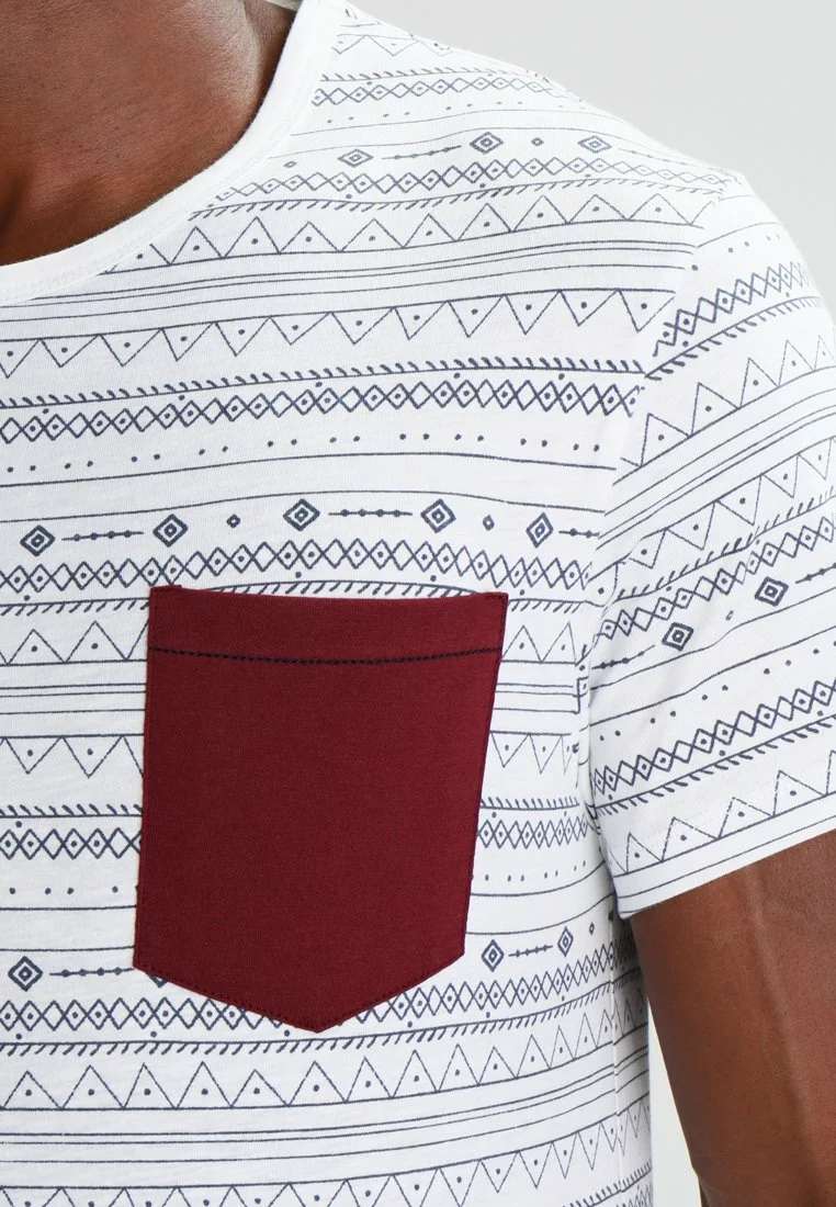 Pier One Uomo T-shirt Con Stampa - White 6 Pier One Uomo T-shirt Con Stampa - White - immagine 4