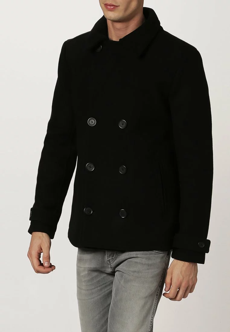 Pier One Uomo Cappotto Corto - Black 5 Pier One Uomo Cappotto Corto - Black - immagine 3