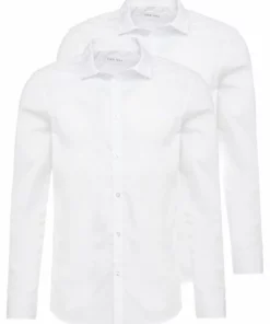 Pier One Uomo 2 PACK - Camicia Elegante - White 12 Pier One Uomo 2 PACK - Camicia Elegante - White -Moda Perfetta 80b0853fe93b4ce78b05673341572c11