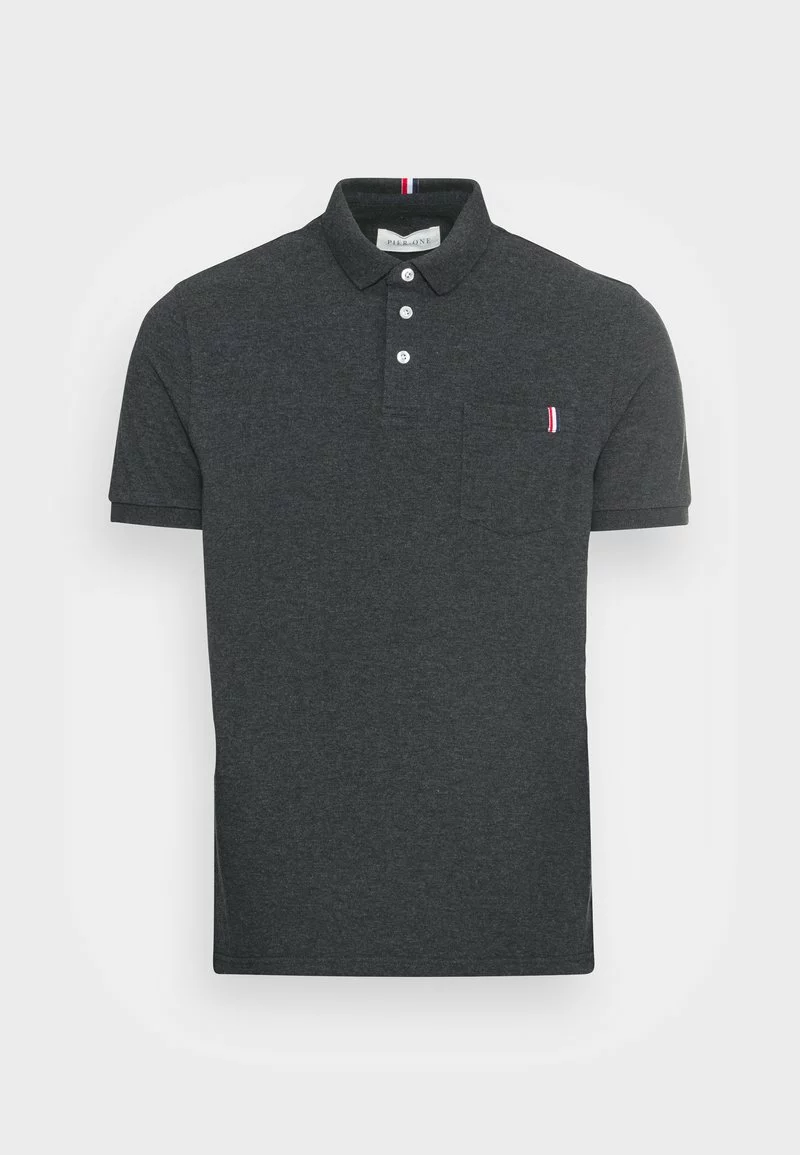Pier One Uomo Polo - Dark Grey 6 Pier One Uomo Polo - Dark Grey - immagine 4