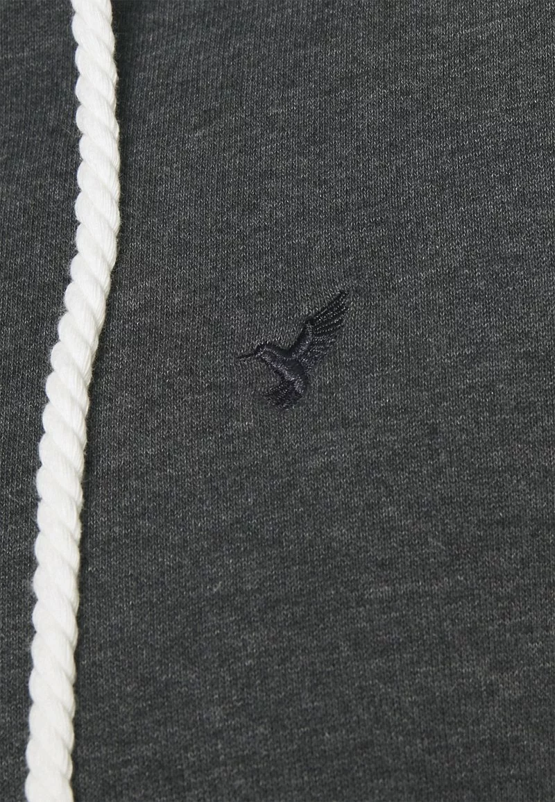 Pier One Uomo Felpa Con Cappuccio - Dark Grey 8 Pier One Uomo Felpa Con Cappuccio - Dark Grey - immagine 6