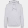 Pier One Uomo SCRIPT HOODIE - Felpa Con Cappuccio - Light Grey 2 Pier One Uomo SCRIPT HOODIE - Felpa Con Cappuccio - Light Grey -Moda Perfetta 818d6c976ec044b3a164af43df141b42