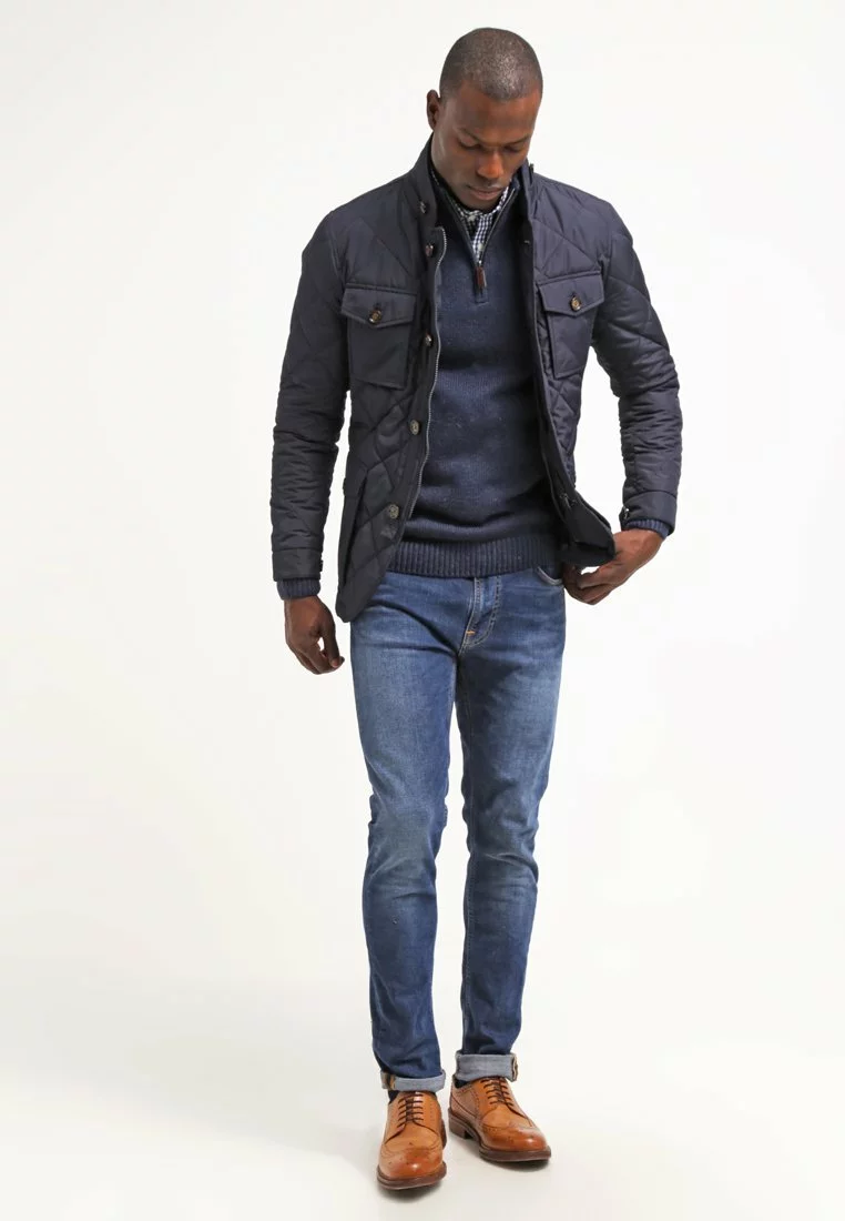 Pier One Uomo Maglione - Blue Melange 4 Pier One Uomo Maglione - Blue Melange - immagine 2