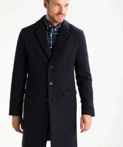 Pier One Uomo Cappotto Classico - Navy 12 Pier One Uomo Cappotto Classico - Navy -Moda Perfetta 8286b775f0824341b277bb204a66739a