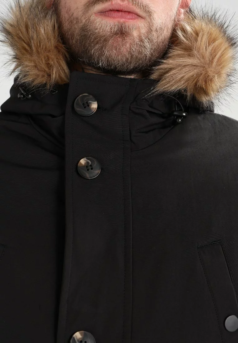 Pier One Uomo Parka - Black 9 Pier One Uomo Parka - Black - immagine 7