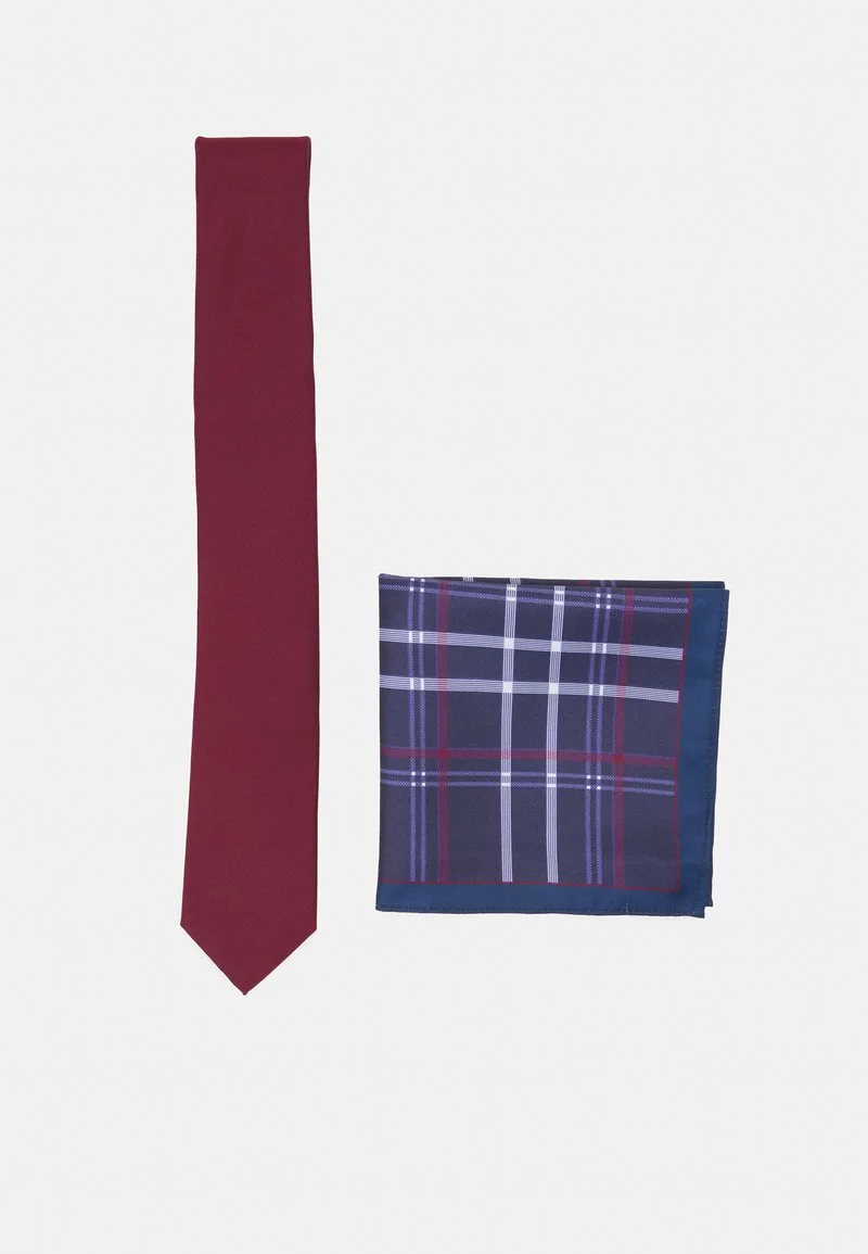 Pier One Uomo SET - Cravatta - Bordeaux/dark Blue 3 Pier One Uomo SET - Cravatta - Bordeaux/dark Blue